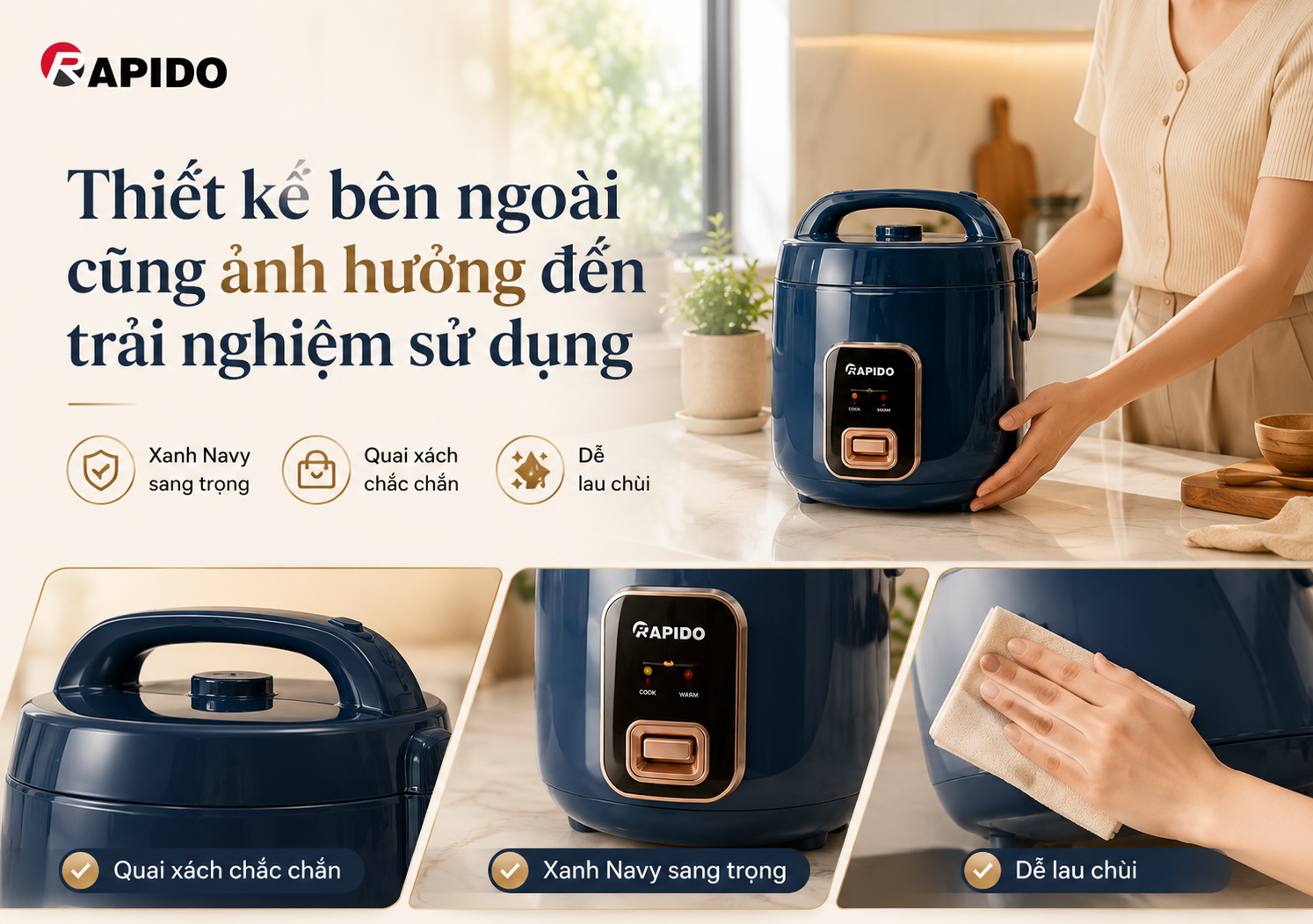 Kinh nghiệm chọn mua nồi cơm điện mới: Chọn đúng để bữa cơm ngon hơn mỗi ngày 9 Kinh nghiệm chọn mua nồi cơm điện mới