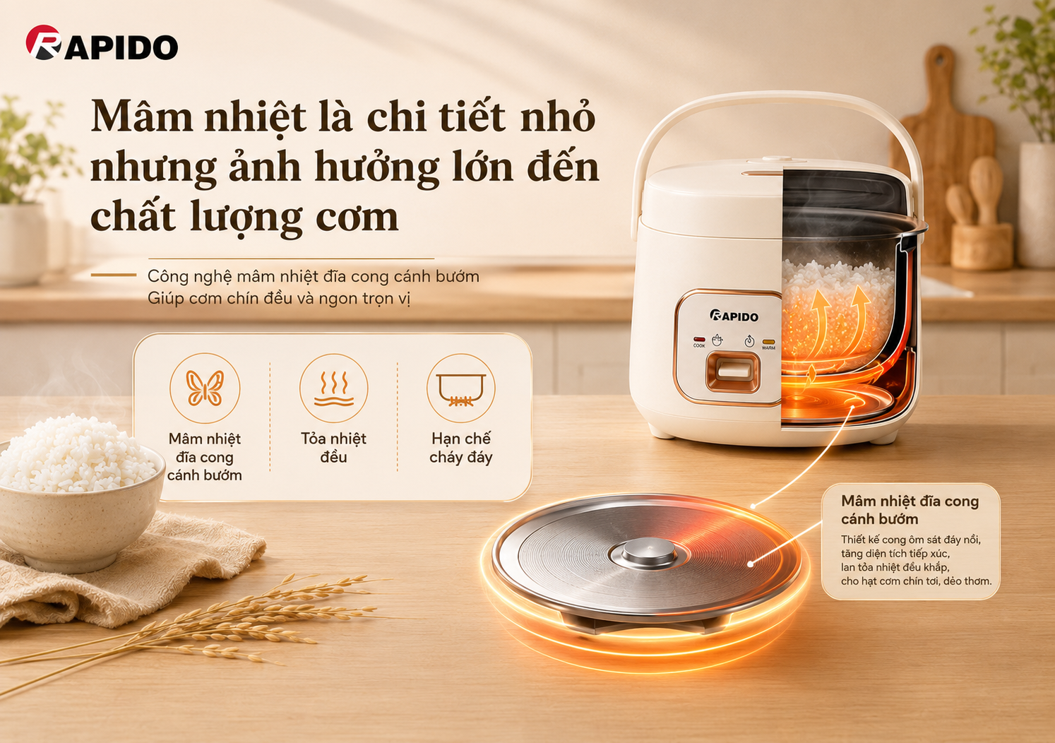 Kinh nghiệm chọn mua nồi cơm điện mới: Chọn đúng để bữa cơm ngon hơn mỗi ngày 5 Kinh nghiệm chọn mua nồi cơm điện mới