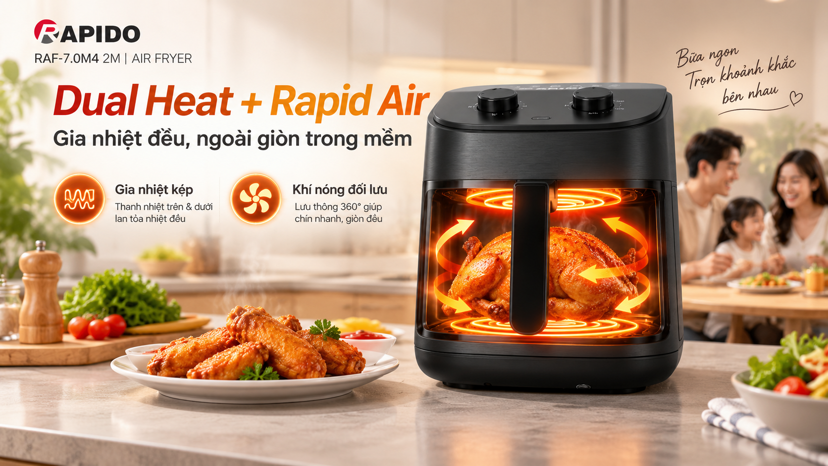 Nồi chiên không dầu RAF-7.0M4 2M 12 6b3f393a 94d1 4eaa 8d38 b733fc2592a4