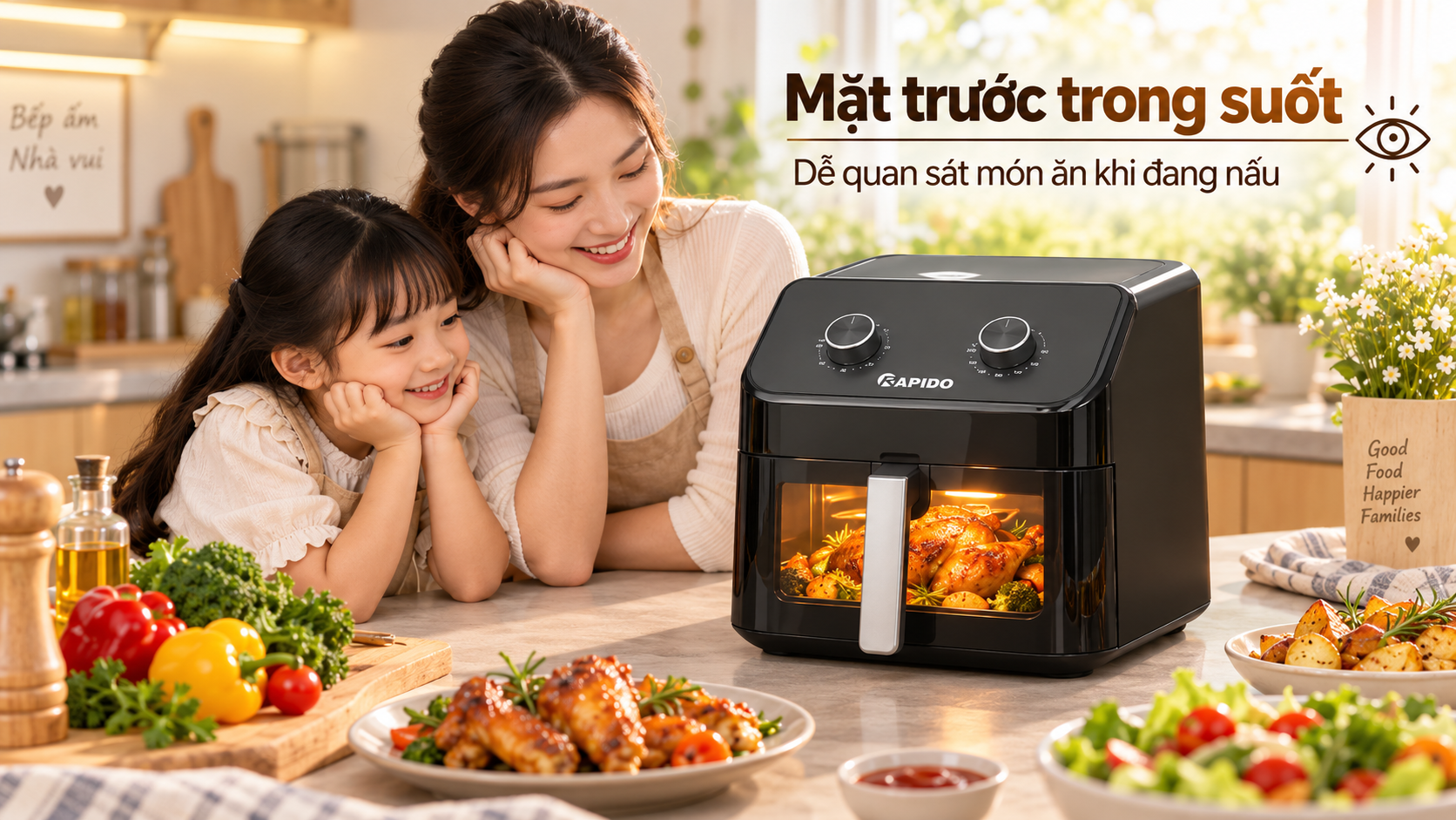 Nồi chiên không dầuRAF-9.0M 9 6e99c4b5 4a08 48e5 ae45 703c3cad2e5a