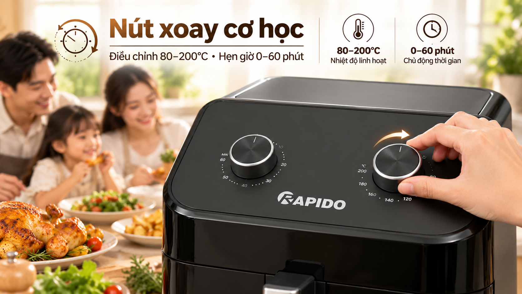 Nồi chiên không dầuRAF-9.0M 10 f0b234bf 7dc5 4408 9693 b48b5122c7a0